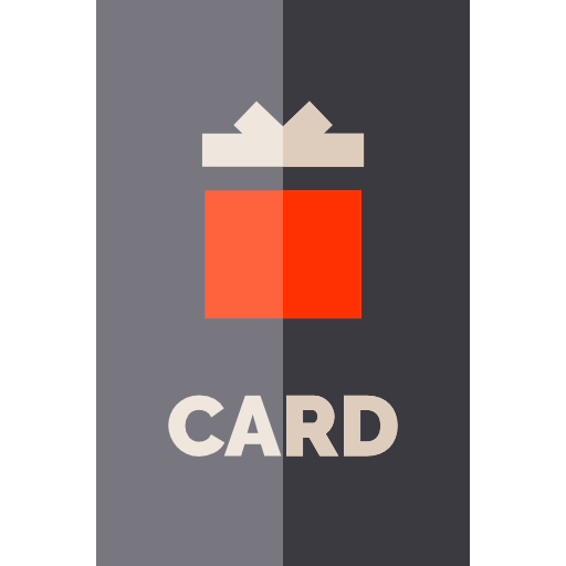 carte cadeau Icône gratuit