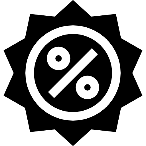 remise Icône gratuit