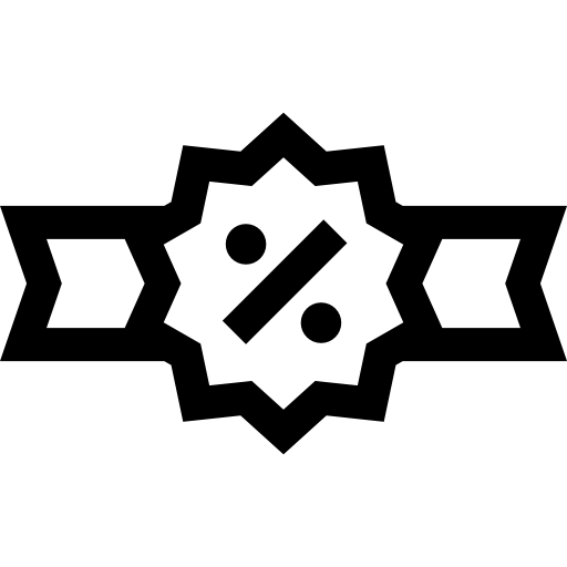 remise Icône gratuit