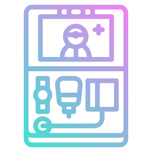 caja médica icono gratis