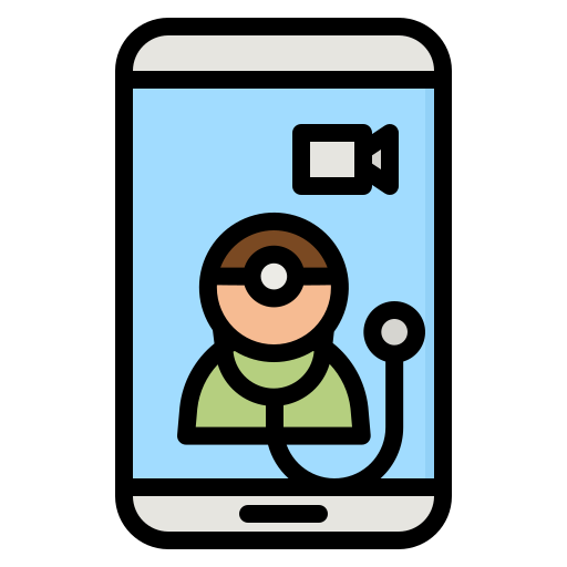 Telemedicine photo3idea_studio Lineal Color icon