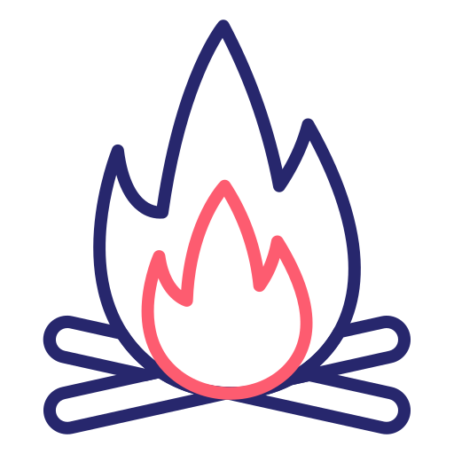 Campfire free icon Campfire free icon