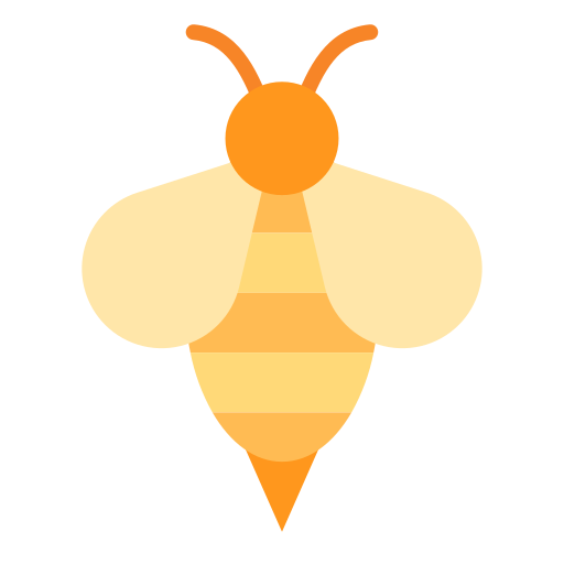 abeja icono gratis