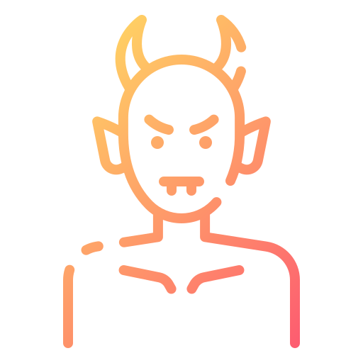 Devil Good Ware Gradient Icon