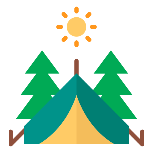 Camping Good Ware Flat icon