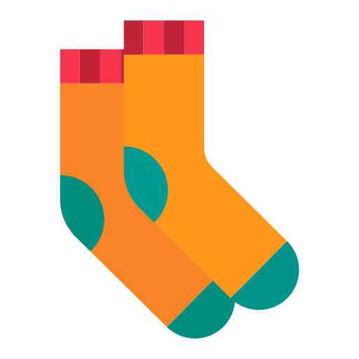 Socks Good Ware Flat icon