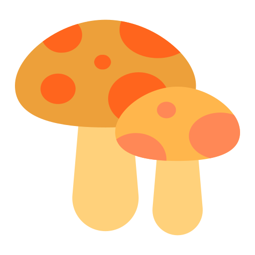 Mushroom Good Ware Flat icon