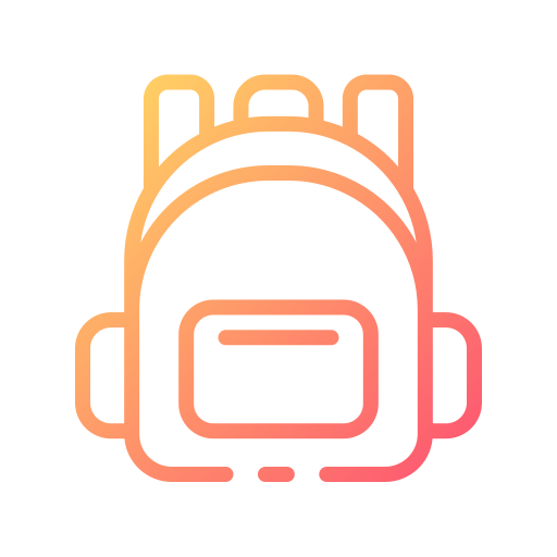 Backpack free icon