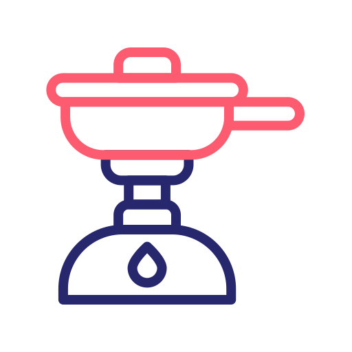 Кемпинговый газ бесплатно иконка