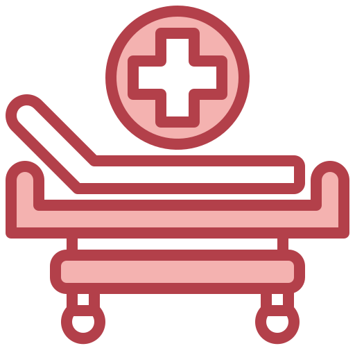 lit d'hôpital Icône gratuit lit d'hôpital Icône gratuit
