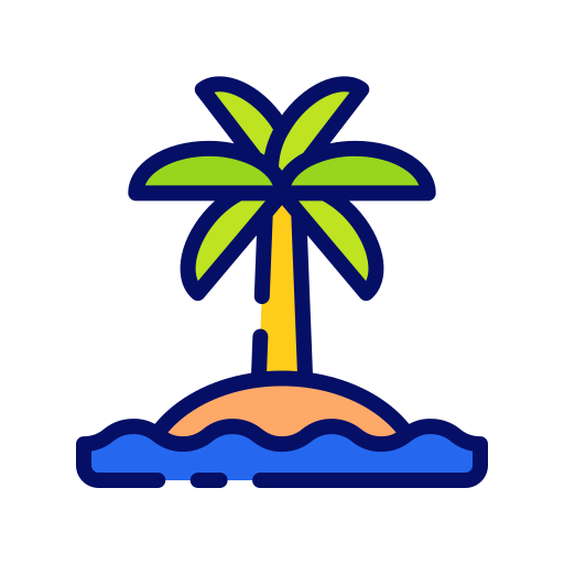 isla icono gratis