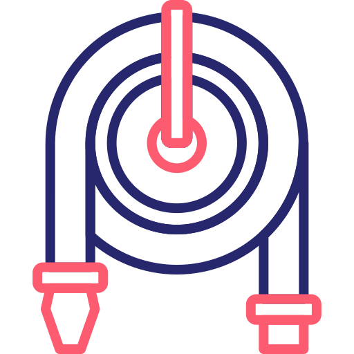 Fire hose free icon Fire hose free icon