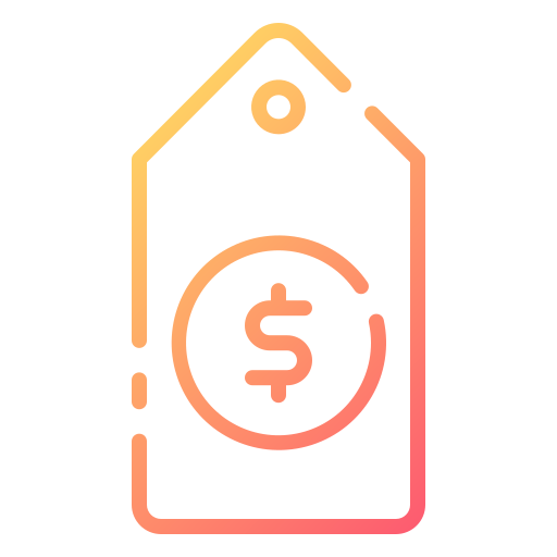 etiqueta de precio icono gratis