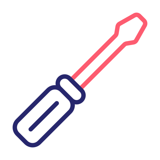 Screwdriver Generic Outline Color icon