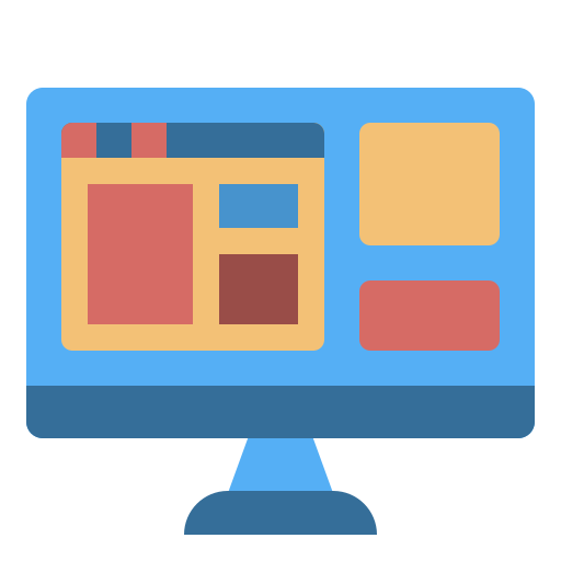 Layout Generic Flat icon