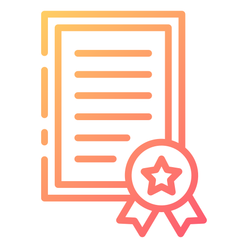 Certificate free icon Certificate free icon