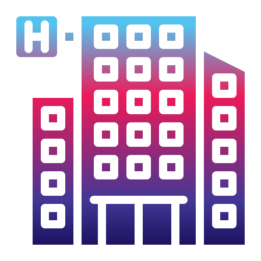 호텔 무료 아이콘