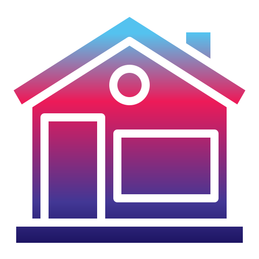 Home Generic Flat Gradient icon