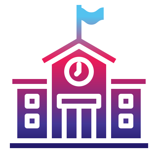 학교 무료 아이콘