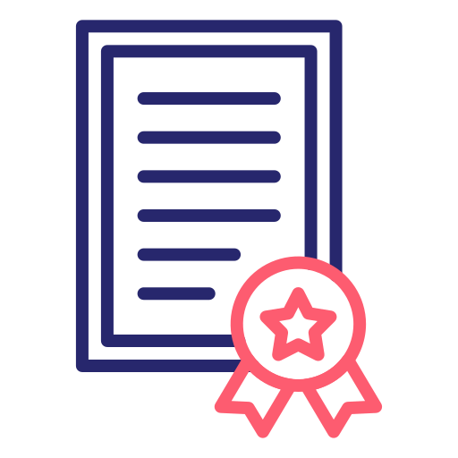 Certificate free icon Certificate free icon