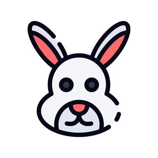 Rabbit Good Ware Lineal Color icon