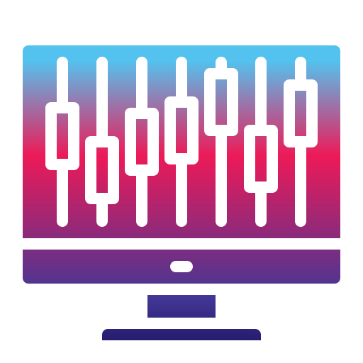 gráfico de barras icono gratis