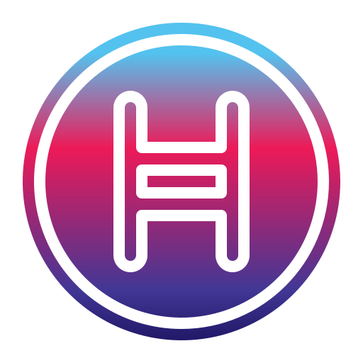 Hedera hashgraph Generic Flat Gradient icon