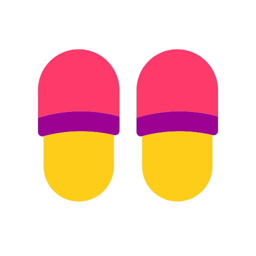 chinelos grátis ícone