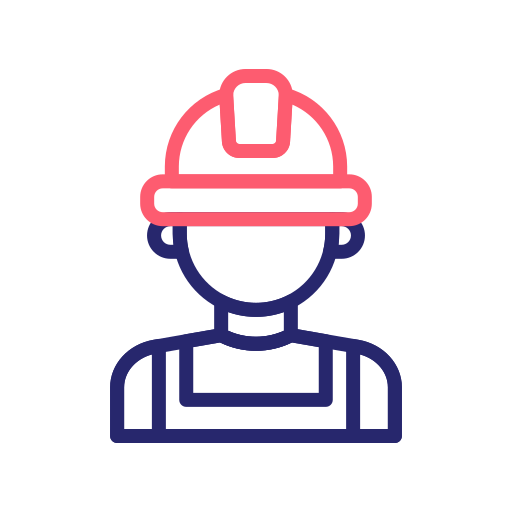 Builder Generic Outline Color Icon