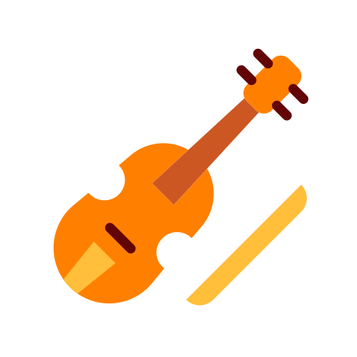 violín icono gratis