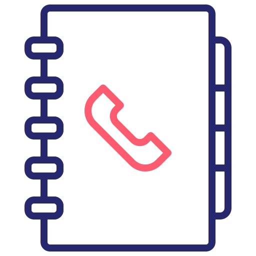 Phone book free icon