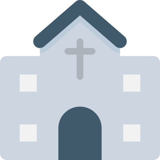 Church Flat Color Flat icon