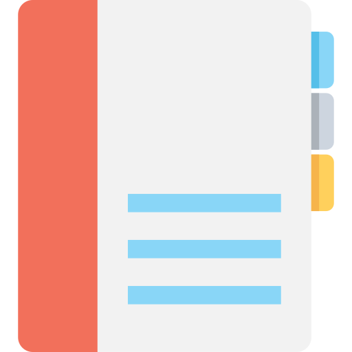 agenda icono gratis