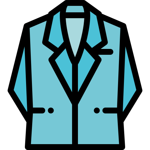 Suit Detailed Rounded Lineal color icon