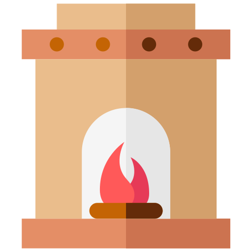 chimenea icono gratis