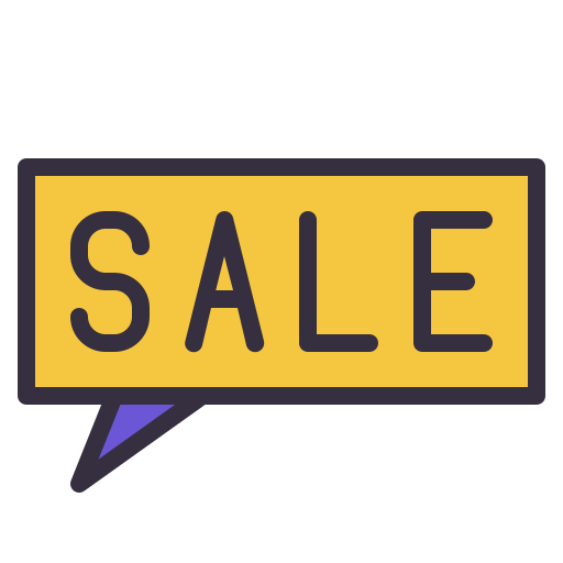 vendas grátis ícone