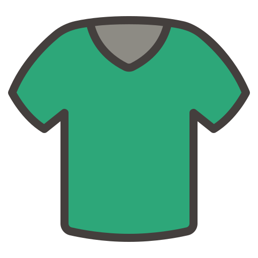 Tshirt Generic Outline Color icon