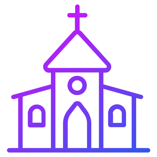 Church Generic Gradient icon