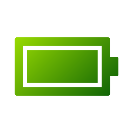 Full battery - free icon