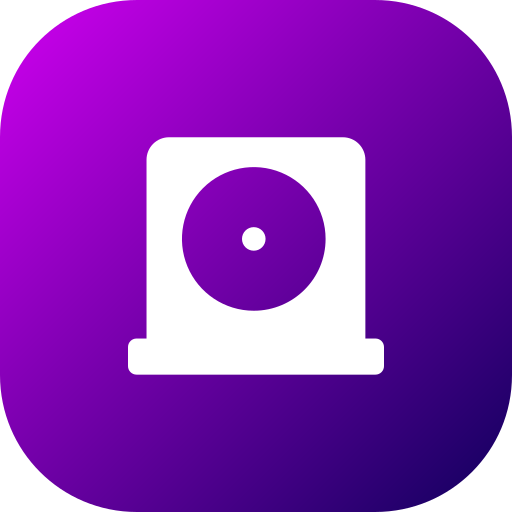 Disc drive Generic Flat Gradient icon