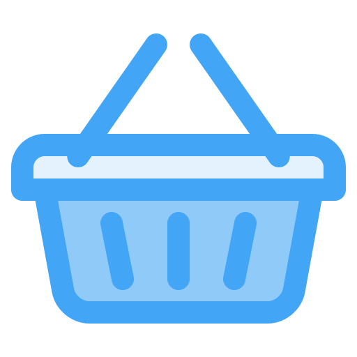 Shopping basket Generic Blue icon