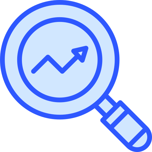 Analytics Generic Blue icon