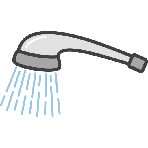 Shower head icon Generic Outline Color