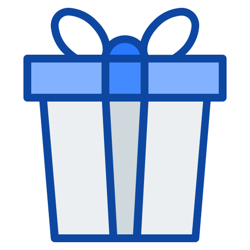 caja de regalo icono gratis