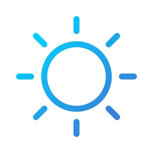 luminosité Icône gratuit