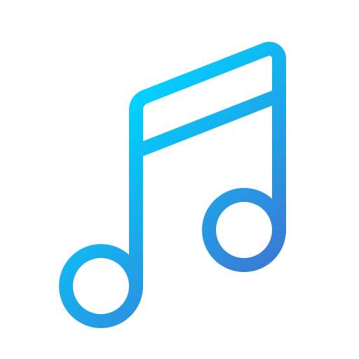 Music Generic Gradient icon