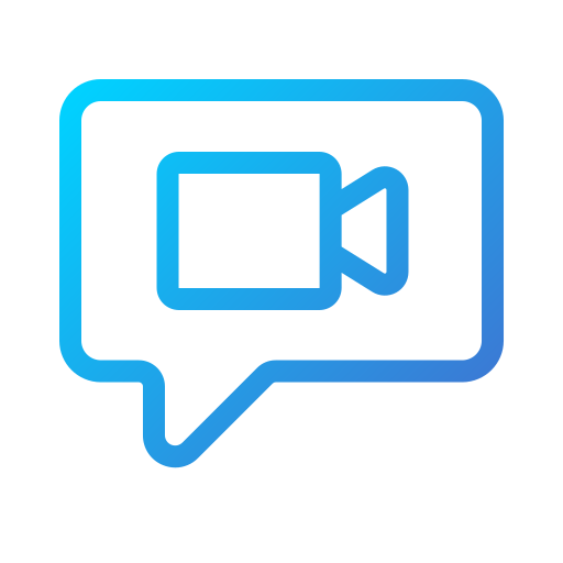 videollamada icono gratis