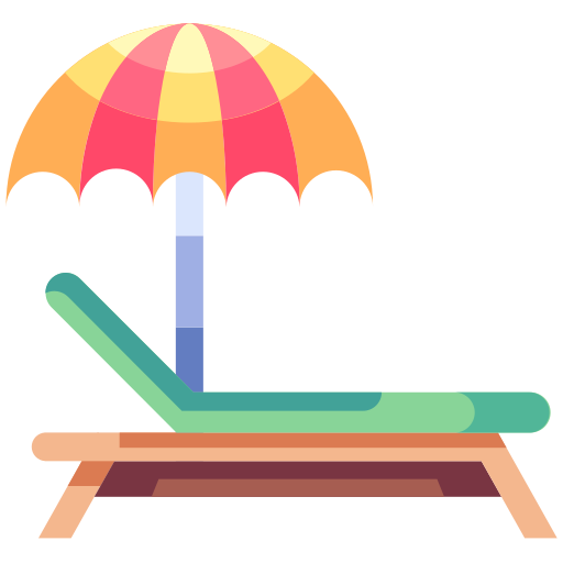 Deck chair free icon Deck chair free icon