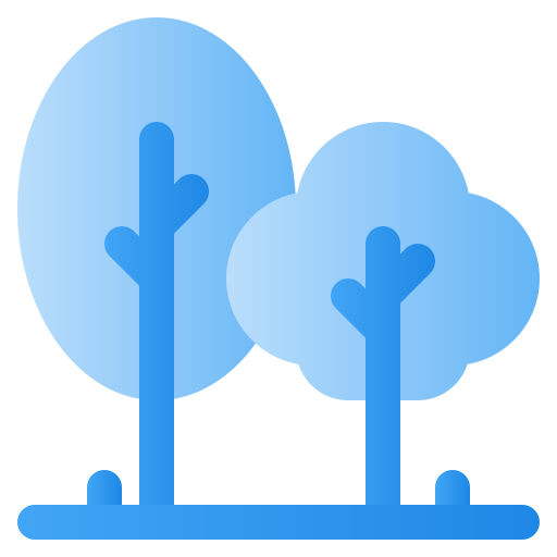 Forest Generic Flat Gradient icon