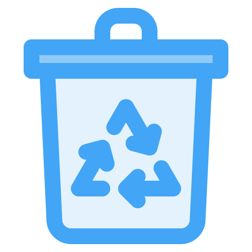 papelera de reciclaje icono gratis